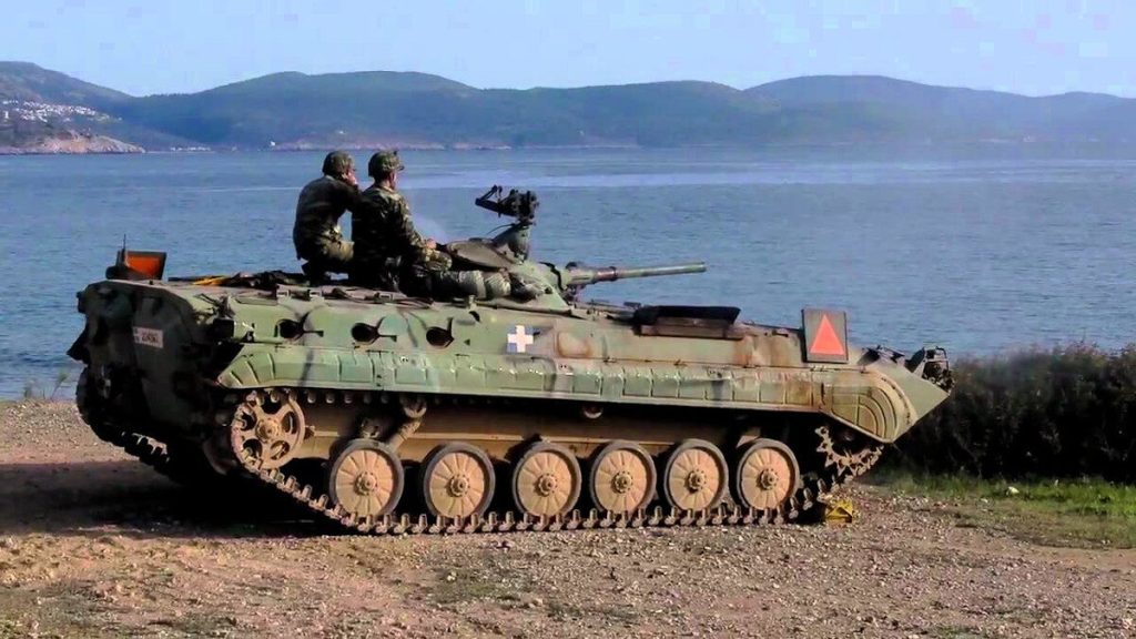 Στρατηγός Κ.Ζιαζιάς: «Τα BMP-1 να φύγουν από τα νησιά μόνο όταν θα έρθουν τα Marder»