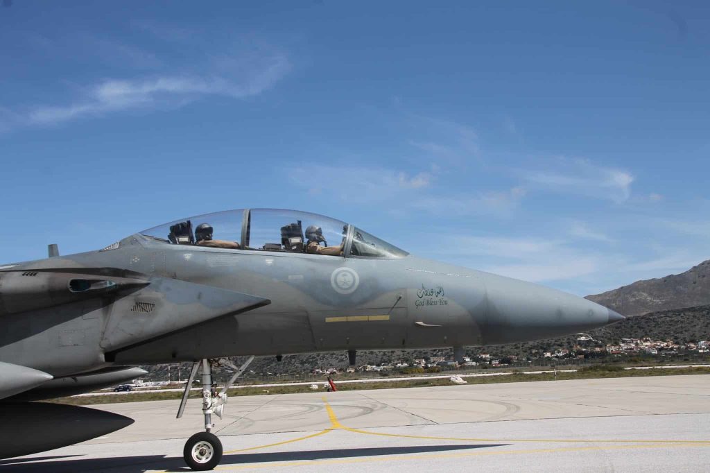Σαουδαραβικά F-15SA στην 115ΠΜ για την άσκηση «Falcon Eye – 3»