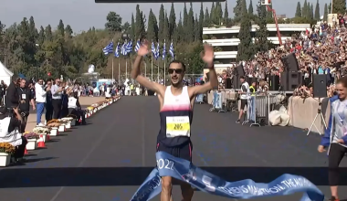 39ος Μαραθώνιος Αθήνας: Ο Χαράλαμπος Πιτσώλης τερμάτισε πρώτος στο Καλλιμάρμαρο – «Δεν μπορώ να το πιστέψω»