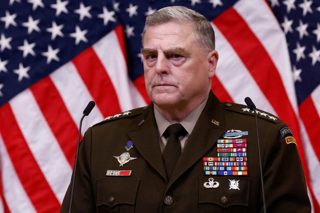 Ο στρατηγός Μαρκ Μίλεϊ αποχωρεί από το Γενικό Επιτελείο των αμερικανικών Ενόπλων Δυνάμεων