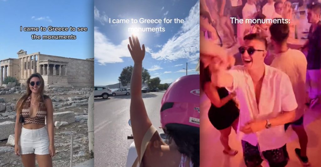 «Ήρθαμε να δούμε τα μνημεία»: Η Ελλάδα γέμισε τουρίστριες που ήρθαν… για όμορφους άνδρες (βίντεο)