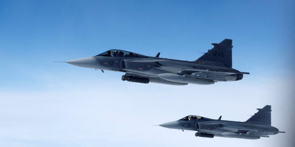 Gripen: Ουκρανοί πιλότοι δοκίμασαν επιτυχώς σουηδικά μαχητικά αεροσκάφη