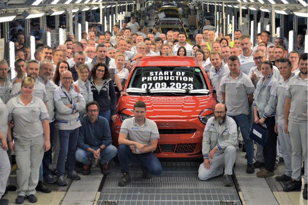 Ξεκίνησε η παραγωγή του ολοκαίνουργιου FIAT 600e