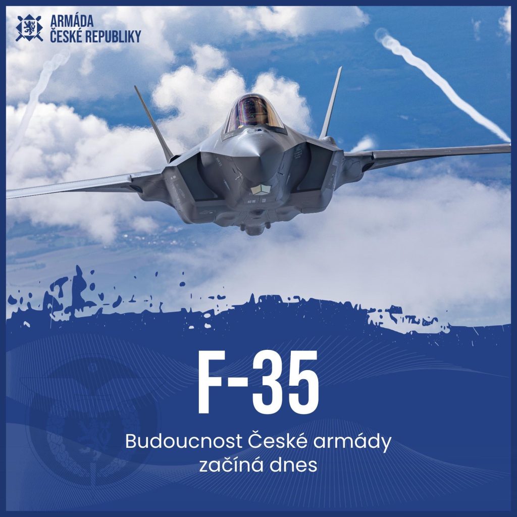 Η Τσεχία αγοράζει 24 F-35 προς 6,5 δισ.δολάρια! Παραδόσεις μέχρι το 2035