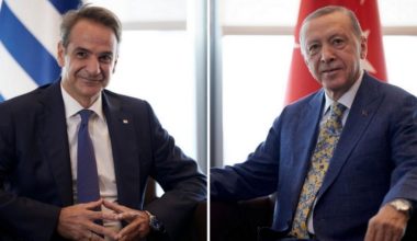 Με ντολμαδάκια, ταραμοσαλάτα, ψάρι και χαλβά το γεύμα εργασίας του Κ.Μητσοτάκη με τον Ρ.Τ.Ερντογάν