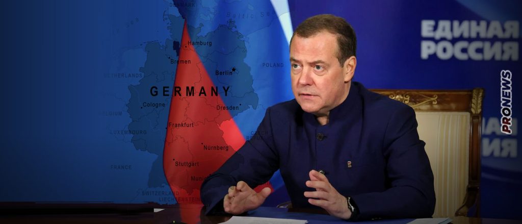 Ν.Μεντβέντεφ: «Η Γερμανία ετοιμάζεται για πόλεμο με την Ρωσία»