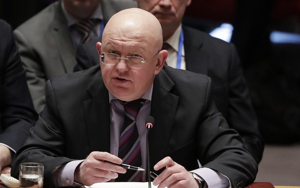 Β.Νεμπέζνια στον ΟΗΕ: «Η Δύση δυσκολεύεται ολοένα και περισσότερο να αγνοήσει τη διαφθορά στην Ουκρανία»