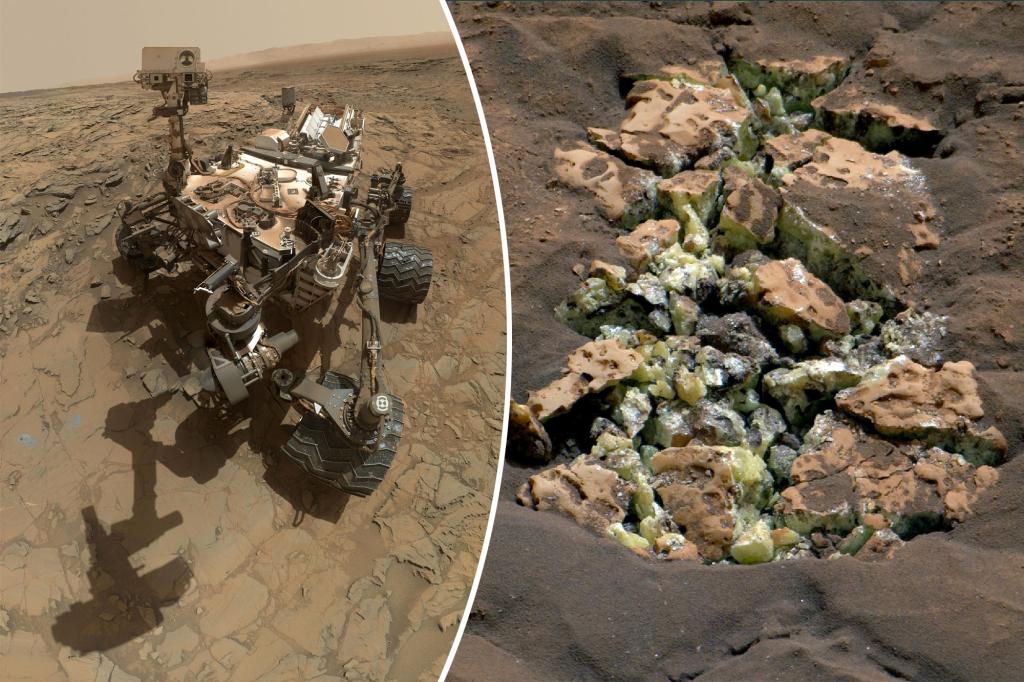Απίστευτη ανακάλυψη στον Άρη: Εντοπίστηκαν κιτρινοπράσινοι κρύσταλλοι από καθαρό θείο