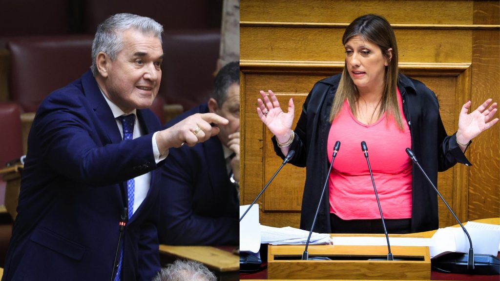 Ένταση στη Βουλή μετά την φραστική επίθεση του βουλευτής της ΝΔ στην Ζ.Κωνσταντοπούλου