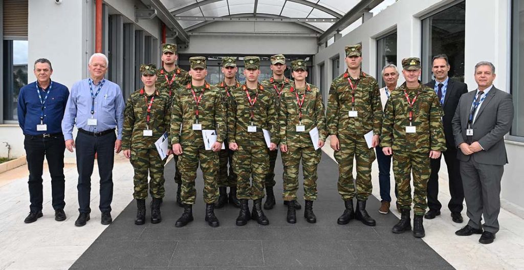 Επιμορφωτική επίσκεψη της Σχολής Μονίμων Υπαξιωματικών του ΓΕΣ στις εγκαταστάσεις της IDE