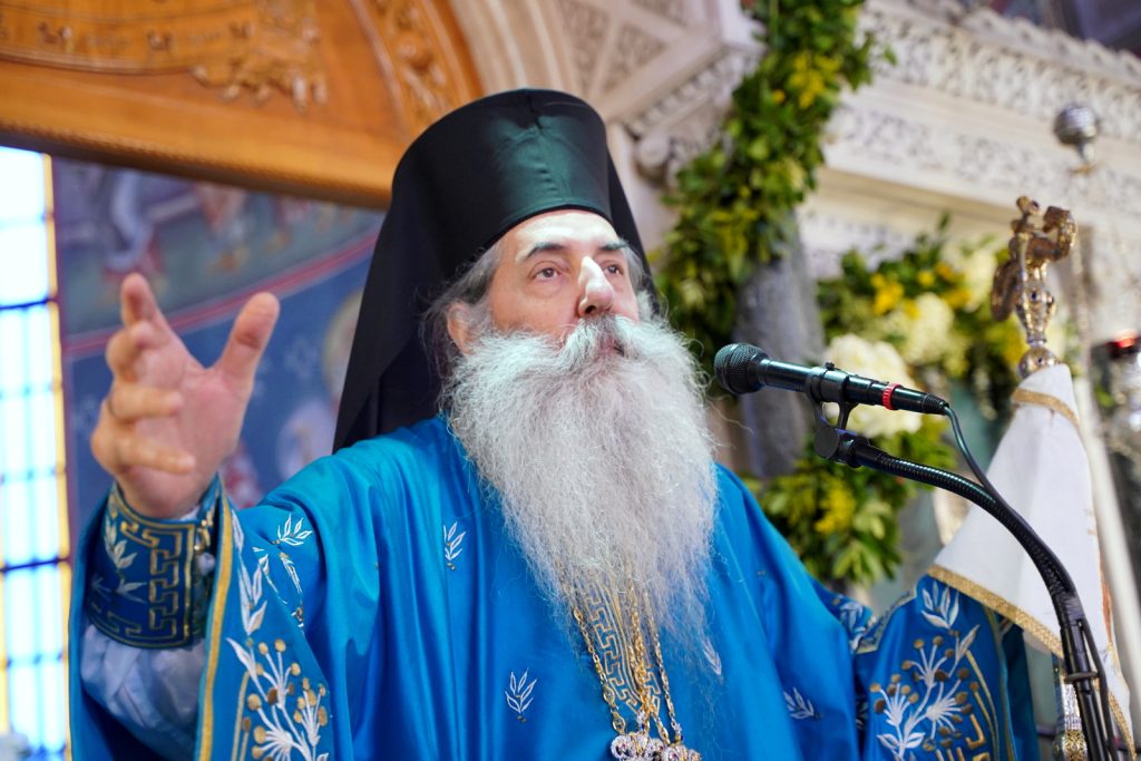 «Χείμαρρος» ο Μητροπολίτης Πειραιώς Σεραφείμ για τα έργα στην Εθνική Πινακοθήκη: «Θα έκαναν το ίδιο με το Ισλάμ;»