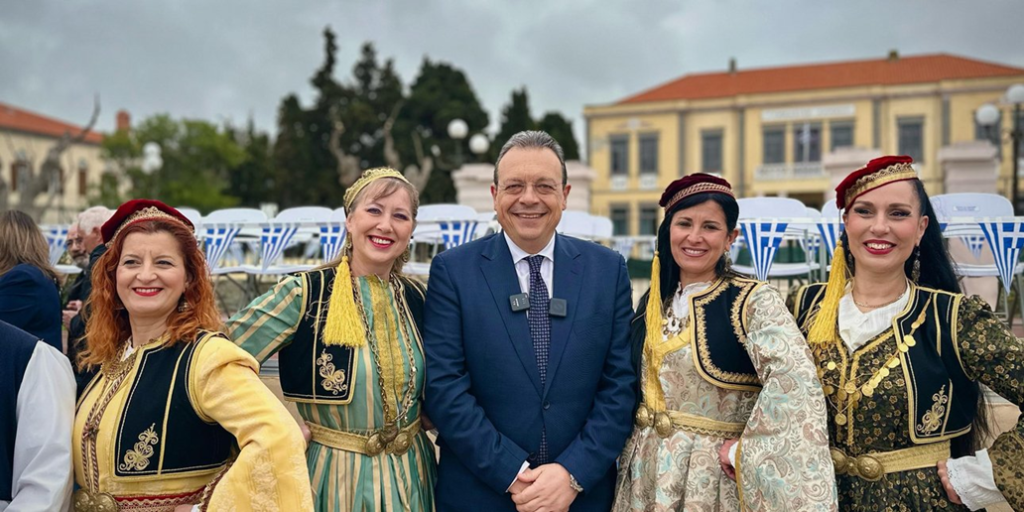 Σ.Φάμελλος από Λήμνο: «Ο αγώνας του ’21 μάς δίνει πολύτιμα διδάγματα για τη σημερινή μέρα»