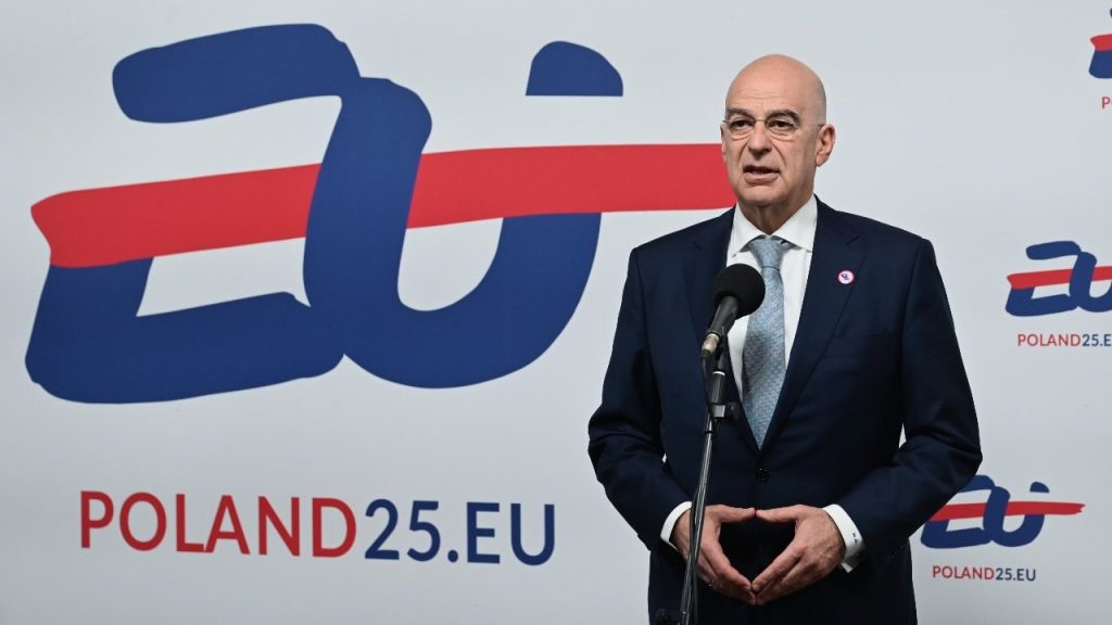 Καταγγελτικός για Τουρκία ο Ν.Δένδιας: «Δεν νοείται ευρωπαϊκή άμυνα με χώρες που απειλούν κράτη μέλη»