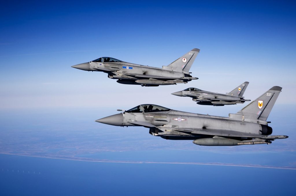 H Γερμανία σήκωσε μαχητικά αεροσκάφη «Eurofighter» για ρωσικό αναγνωριστικό που πέταξε πάνω από τη Βαλτική