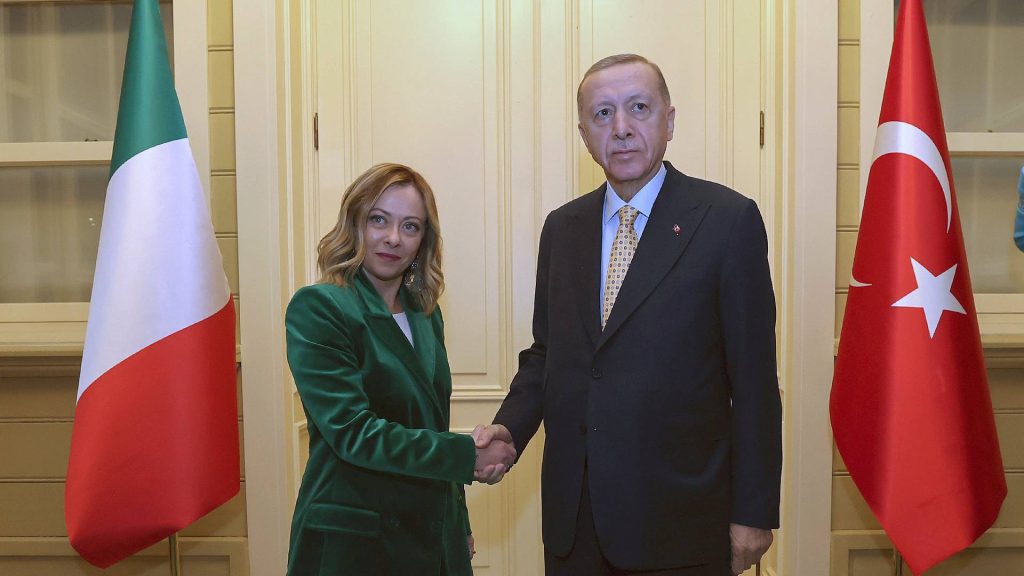 Στη Ρώμη αύριο ο Ρ.Τ.Ερντογάν: Θα συναντηθεί με την πρωθυπουργό της Ιταλίας Τ.Μελόνι