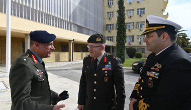 Επίσκεψη Τούρκου Ταξίαρχου στο ΓΕΣ: Σε εξέλιξη οι συναντήσεις για τα «Μέτρα Οικοδόμησης Εμπιστοσύνης» (φωτο)