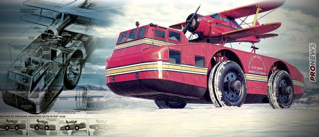 Antarctic Snow Cruiser: Το φιλόδοξο σχέδιο του αμερικανικού Ναυτικού που χάθηκε στο πάγο της Ανταρκτικής