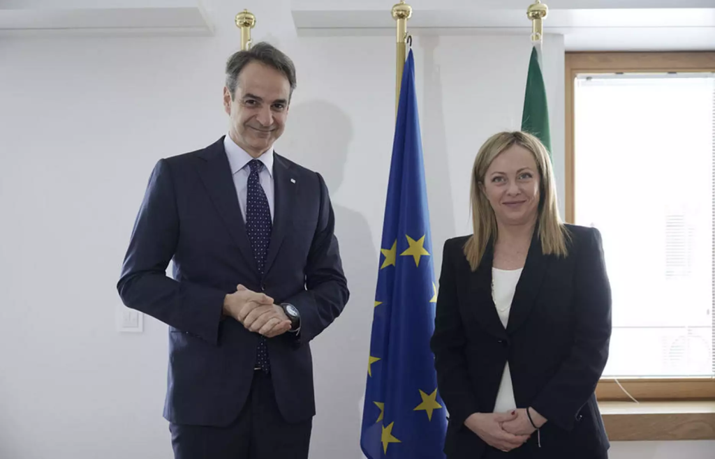 Στη Ρώμη θα μεταβεί αύριο ο Κ.Μητσοτάκης: Θα συναντηθεί με την Τ.Μελόνι