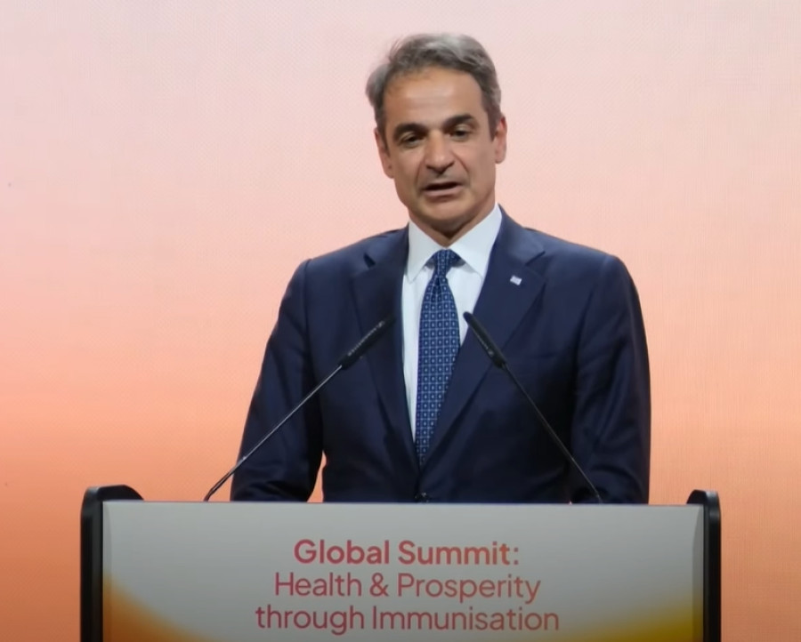 Κ.Μητσοτάκης από Σύνοδο Κορυφής «Global Summit»: Η αναφορά στην αείμνηστη μητέρα του και η δωρεά 5 εκατ. ευρώ