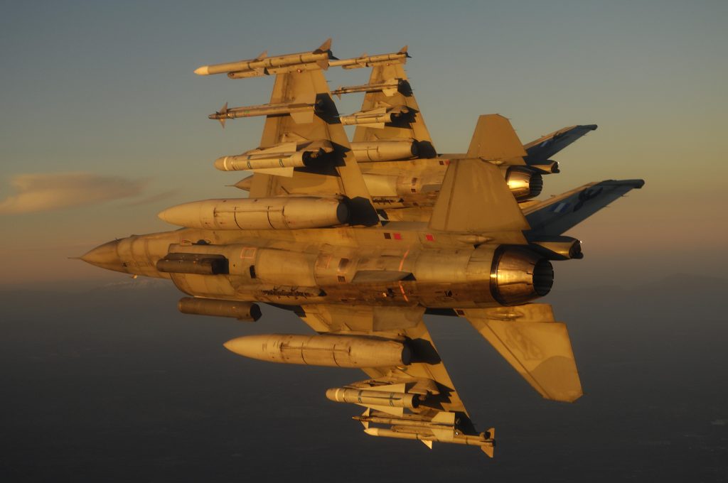 340Μ: Βολή βλήματος Maverick από F-16 σε άσκηση βολής πυραύλων των ΕΔ