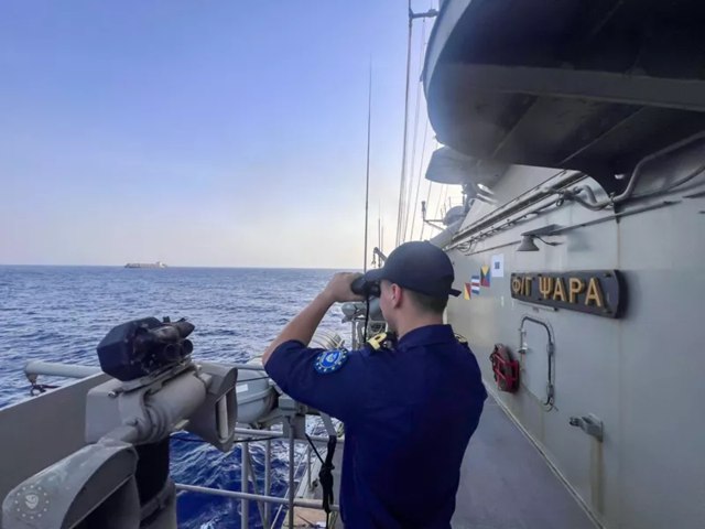 Συνεκπαίδευση της φρεγάτας «Ψαρά» με τη φρεγάτα «Tarkash» του ινδικού Ναυτικού ανοιχτά της Βομβάης