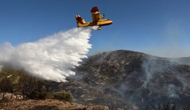 Δράμα: Υπό μερικό έλεγχο η φωτιά στην περιοχή Χωριστή (upd)