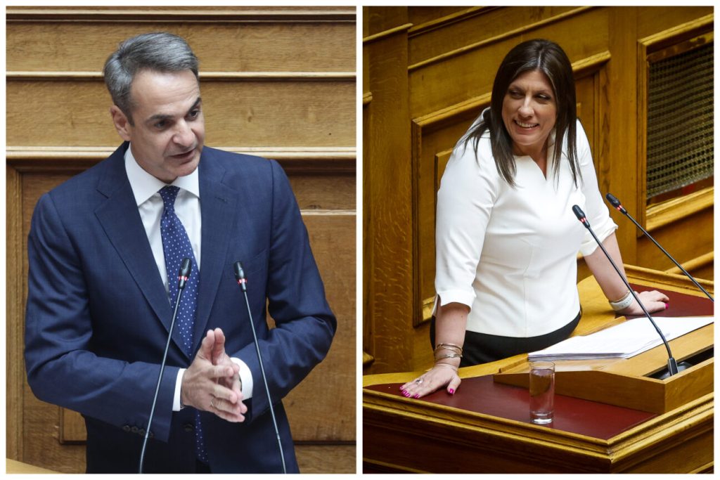Σφοδρή «σύγκρουση» Κ.Μητσοτάκη – Ζ.Κωνσταντοπούλου στη Βουλή: «Βάλατε τον λύκο να φυλάει τα πρόβατα»