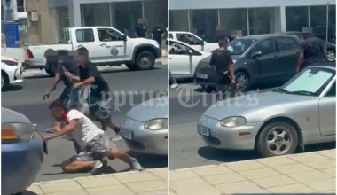 Άγριο ξύλο μεταξύ Ελληνοκυπρίων και Κούρδων στη Λεμεσό – Δείτε βίντεο
