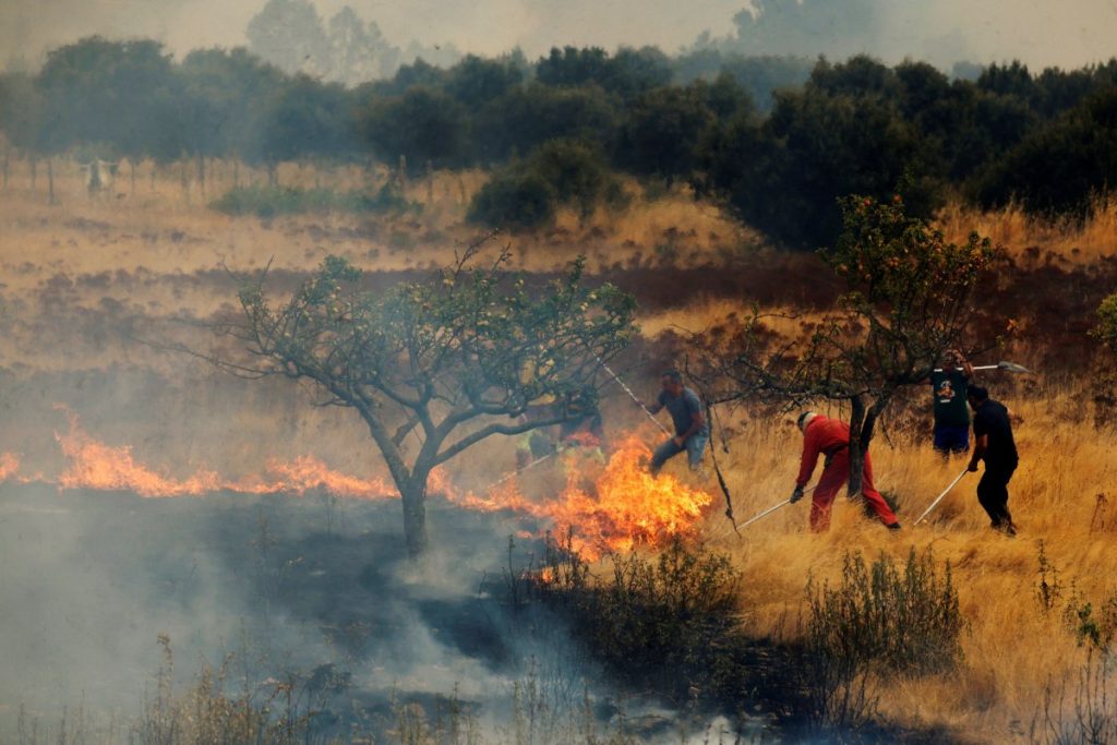 Ισπανία: Οι πυροσβέστες δίνουν μάχη σε 14 μέτωπα – Συνεχίζεται το επίμονο κύμα καύσωνα 