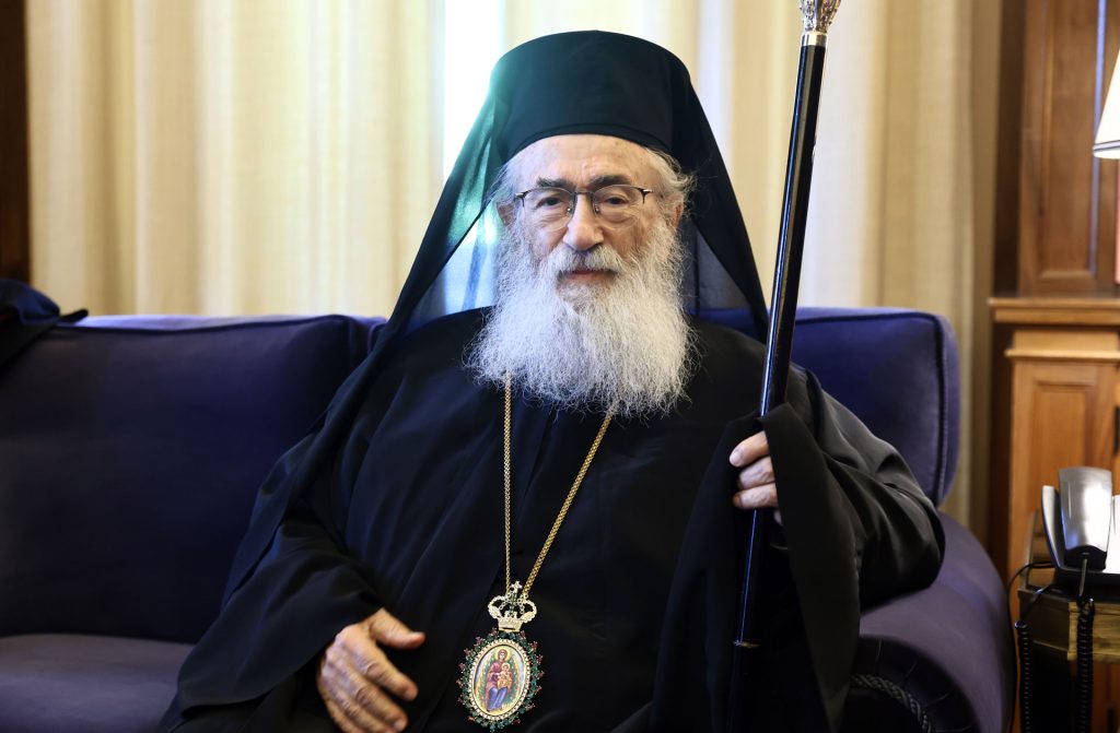 Αρχιεπίσκοπος Δαμιανός: Ξεκινά τις διαδικασίες για την διαδοχή του στη Μονή Σινά 