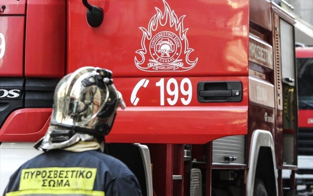 Φωτιά στις Μελέσες Κρήτης – Ισχυρή κινητοποίηση της Πυροσβεστικής 