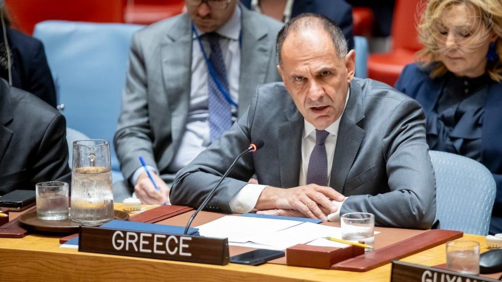 Γ.Γεραπετρίτης από τον ΟΗΕ για το παλαιστινιακό: «Μόνη λύση η ύπαρξη δύο κρατών»