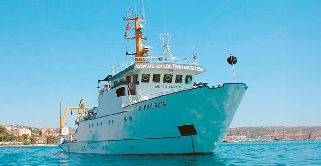 Πίρι Ρέις: Πλέει δυτικά των Ψαρών σε διεθνή ύδατα