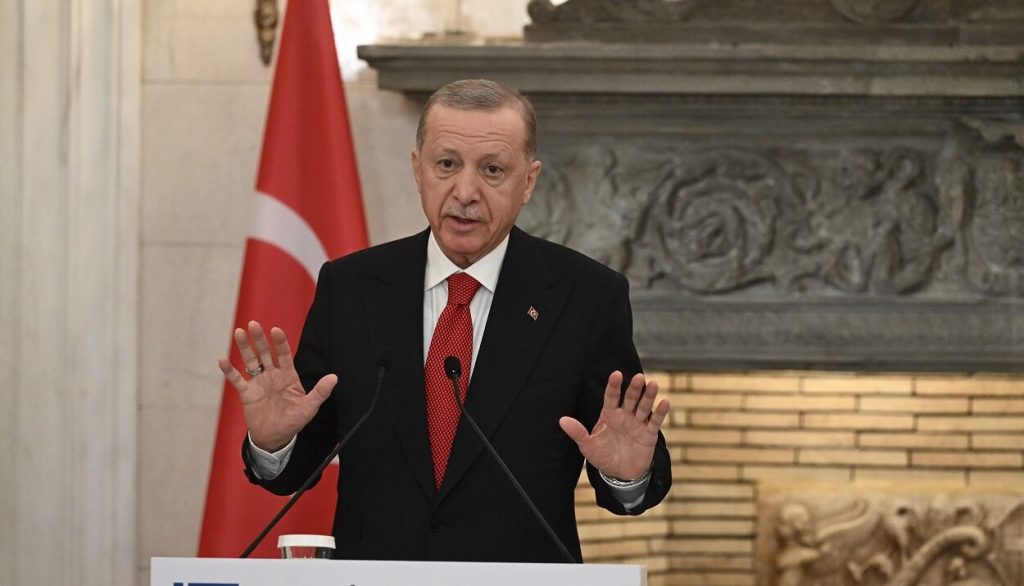 Ρ.Τ.Ερντογάν: «Η Κύπρος κρατείται όμηρος ενός ιμπεριαλιστικού παιχνιδιού στην ανατολική Μεσόγειο»