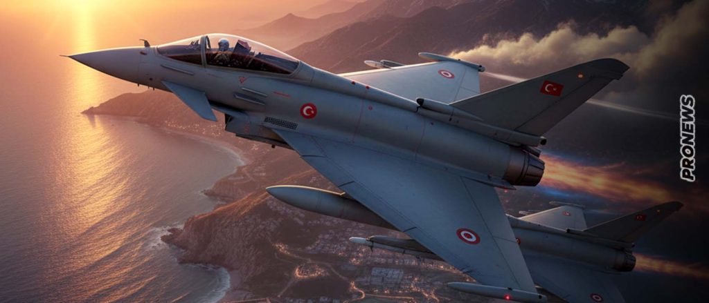 Τουρκικό ΥΠΑΜ: «Τα Eurofighter τα θέλουμε για να τα χρησιμοποιήσουμε στο Αιγαίο»