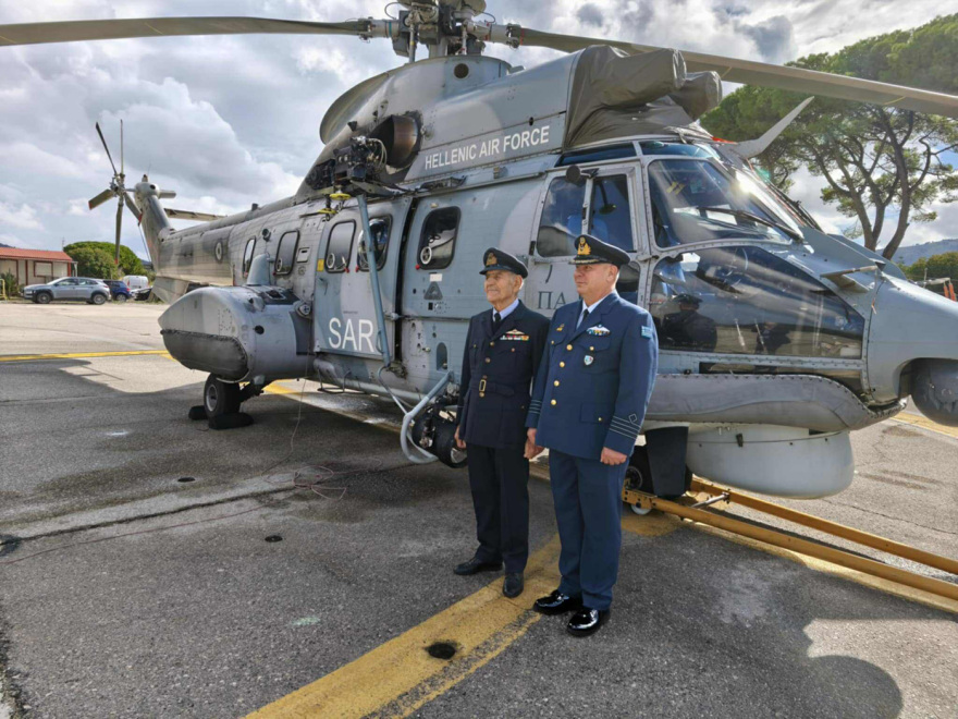 Φ.Μαριάς: Δείτε εικόνες από τη βράβευση του τελευταίου Έλληνα επιζώντος αεροπόρου από τον πόλεμο της Κορέας