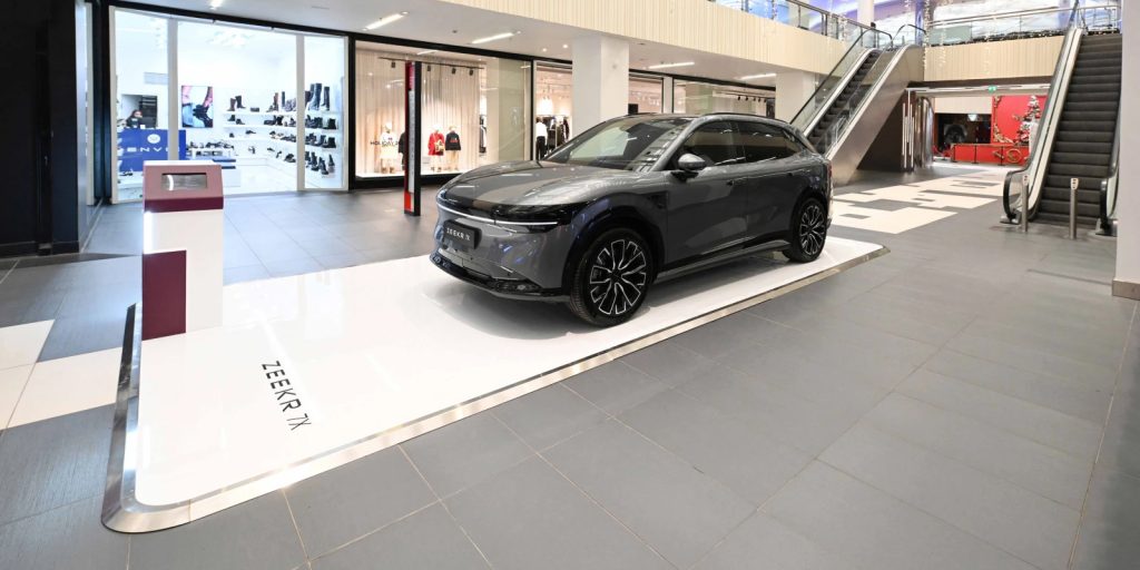 Το νέο Zeekr 7X στο Mediterranean Cosmos