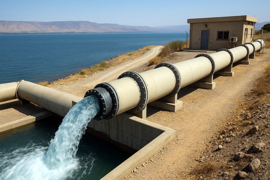 Ισραήλ: Τροφοδοτεί με  αφαλατωμένο  νερό της Θάλασσα της Γαλιλαίας για να αντιμετωπίσει την πτώση της στάθμης της