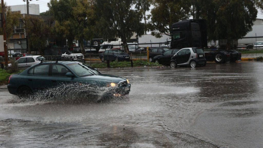 Κακοκαιρία Byron: Σε αυτή την περιοχή καταγράφηκε το μεγαλύτερο ύψος βροχής (φώτο)