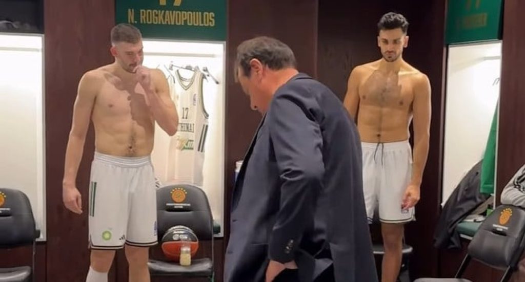 Η σπόντα του Αταμάν στον Ολυμπιακό με αφορμή το μπουγέλο του Ρογκαβόπουλου: «Νόμιζα ότι μόνο στο ΣΕΦ βρέχει» (vid)