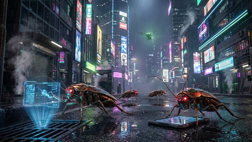 Γερμανία: Νεοσύστατη εταιρεία θέλει να βάλει κάμερες στις… κατσαρίδες για επιτήρηση χώρων!