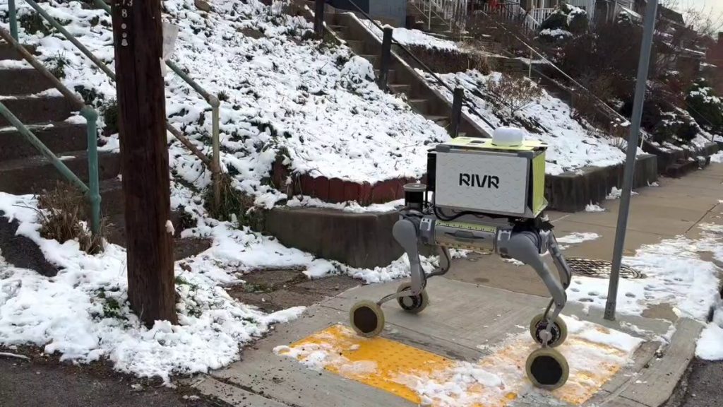 Βίντεο: Ρομπότ κάνει ντιλίβερι μέσα στα χιόνια στο Πίτσμπουργκ στις ΗΠΑ