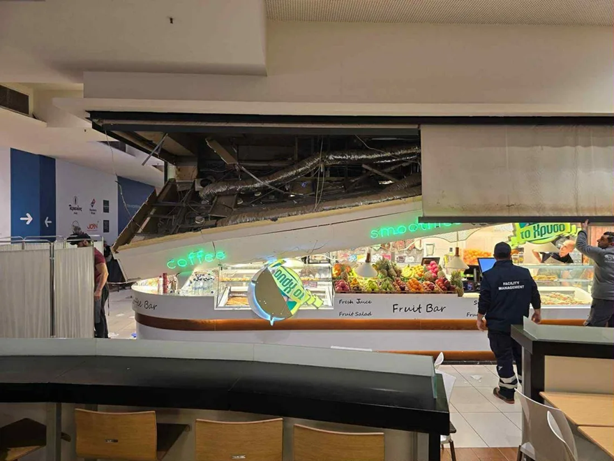 Θεσσαλονίκη: Κατεπείγουσα προκαταρκτική έρευνα για τον τραυματισμό της 45χρονης μετά την πτώση οροφής στο εμπορικό