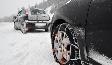 Αντιολισθητικές αλυσίδες: Αυτό είναι το πρόστιμο με το οποίο κινδυνεύουν όσοι οδηγοί δεν έχουν στο όχημά τους