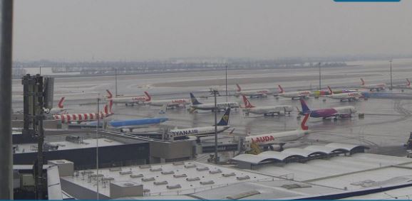 Έκλεισε λόγω παγετού το αεροδρόμιο της Βιέννης