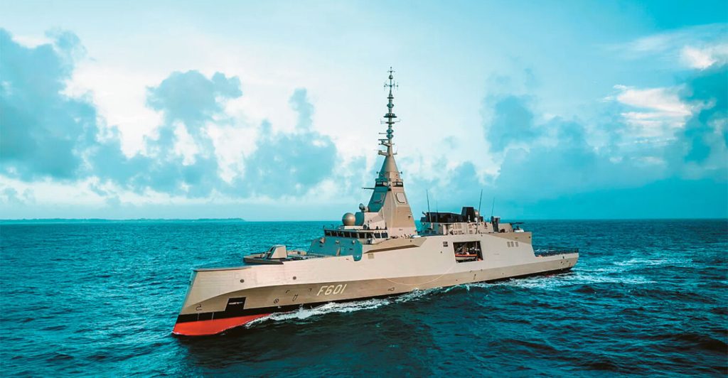 Η φρεγάτα «Κίμων» εν πλω για τον Ναύσταθμο Σαλαμίνας (βίντεο)