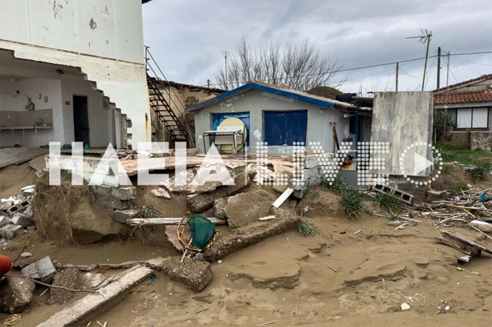 Σοβαρά προβλήματα από την κακοκαιρία σε Ηλεία & Αχαΐα: Ανεμοστρόβιλος σήκωσε στέγαστρα & έσπασε τζαμαρίες (φώτο)