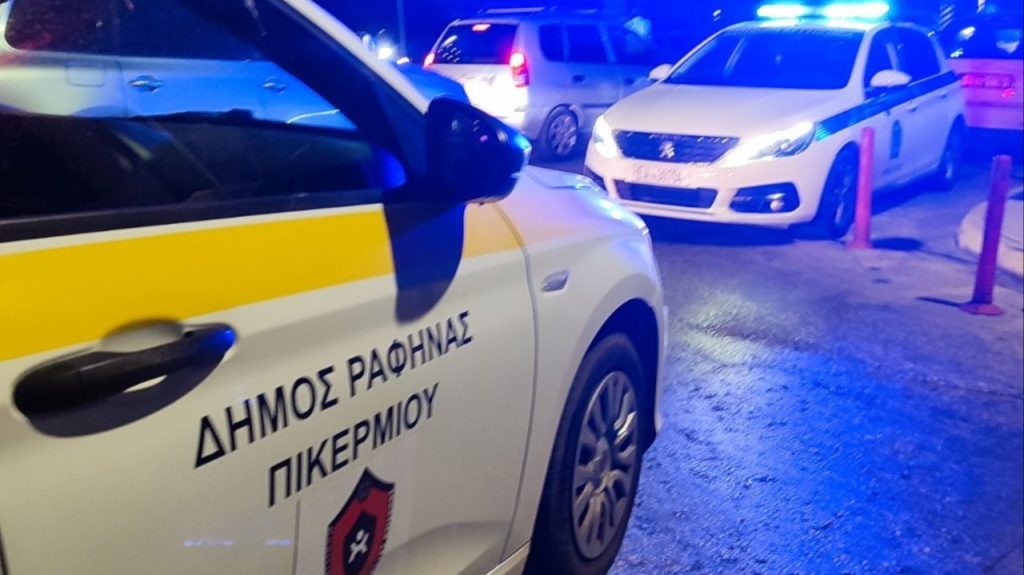 Υπερχείλισε λόγω της ισχυρής βροχόπτωσης το ρέμα «Βάρδα» στο Πικέρμι