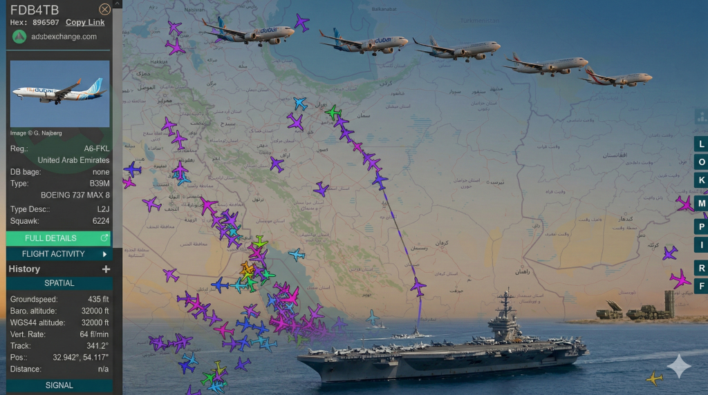 «Νεκρή ζώνη» ο εναέριος χώρος του Ιράν: Μαζικές αναχωρήσεις πτήσεων – Ρωσία και Κίνα  απομακρύνουν υπηκόους τους