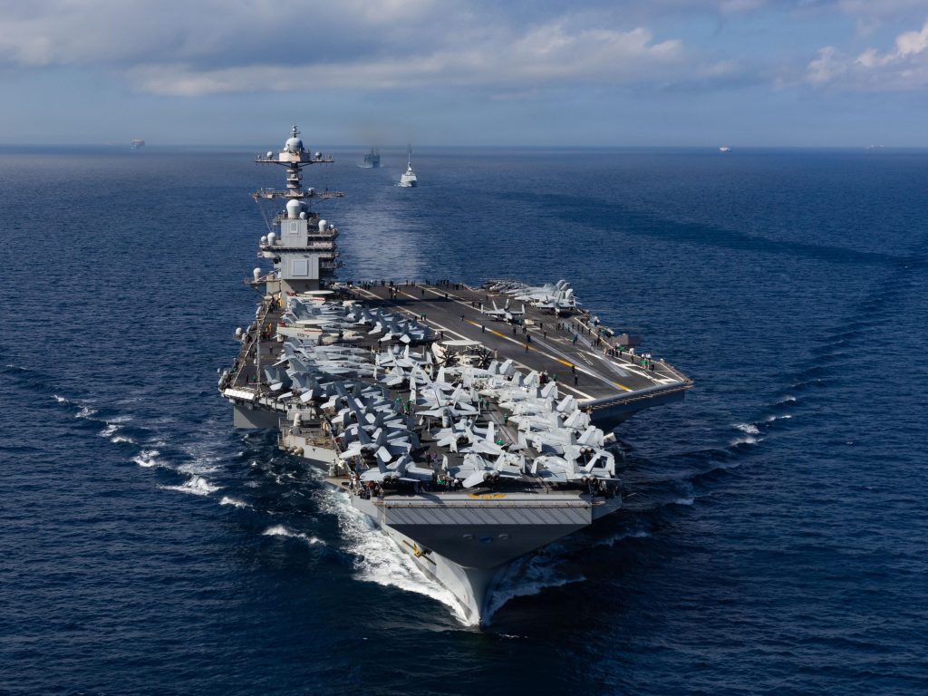 Εσπευσμένα στη Σούδα το «USS Gerald R. Ford»: Κλιμάκιο ειδικών θα εξετάσει το αεροπλανοφόρο